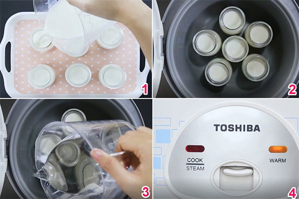 Top 10+ Món ngon cho bé yêu mỗi ngày không lên bỏ qua 95 Cách làm món ngon cho bé với sữa chua nếp cẩm bước 4 5