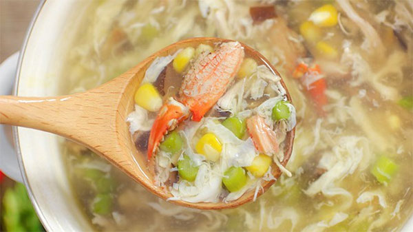 Cách nấu Súp Cua cho bé dưới 1 tuổi và bé lớn ăn dặm thơm ngon 17 Cách nấu Súp Cua cho bé lớn ăn dặm thơm ngon bước 4