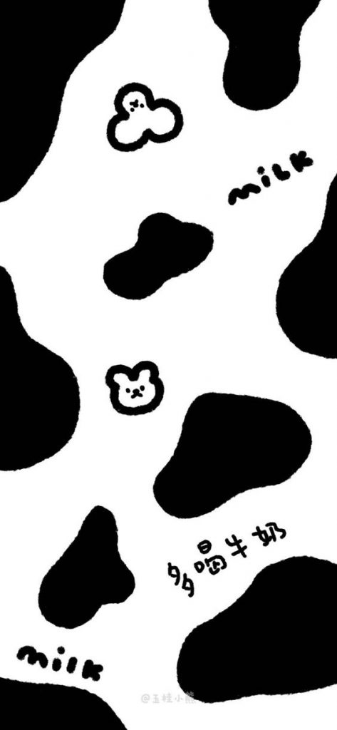 Top 50+ Hình nền bò sữa Cute đẹp, đáng yêu và dễ thương nhất 112 Hình nên bò sữa dễ thương dành cho điện thoại