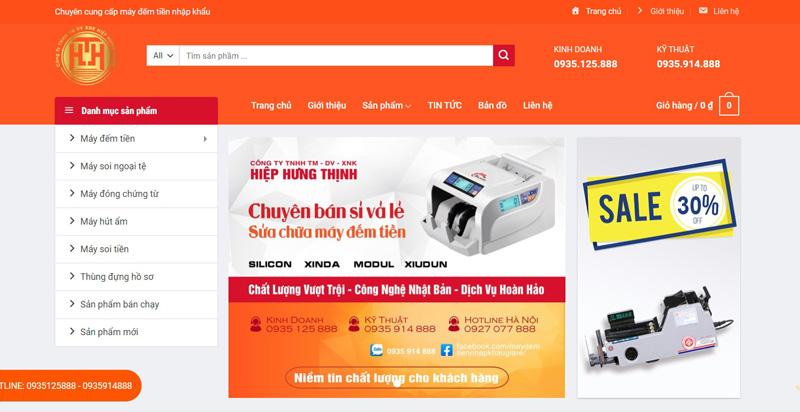 TOP 15+ Công ty bán máy đếm tiền nhập khẩu tại TPHCM 8 Công ty Hiệp Hưng Thịnh bán máy đếm tiền nhập khẩu tại HCM