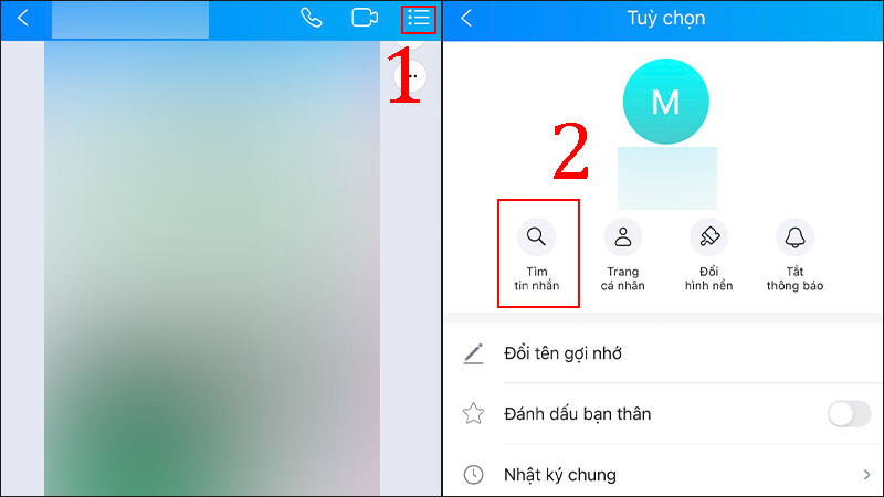 Chọn biểu tượng 3 gạch nếu muốn tìm kiếm Chọn biểu tượng 3 … nếu muốn tìm kiếm