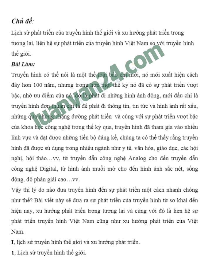DOWNLOAD FREE 5 mẫu tiểu luận báo chí xuất sắc nhất! 15 Nội dung mẫu tiểu luận lịch sử báo chí