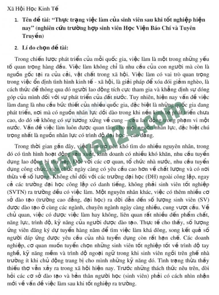DOWNLOAD FREE 5 mẫu tiểu luận báo chí xuất sắc nhất! 11 Nội dung mẫu bài Tiểu luận báo chí mới nhất