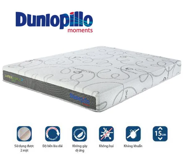 Nệm Cao Su là gì? Ưu nhược điểm của các loại Nệm Cao Su 18 Nệm cao su Dunlopillo