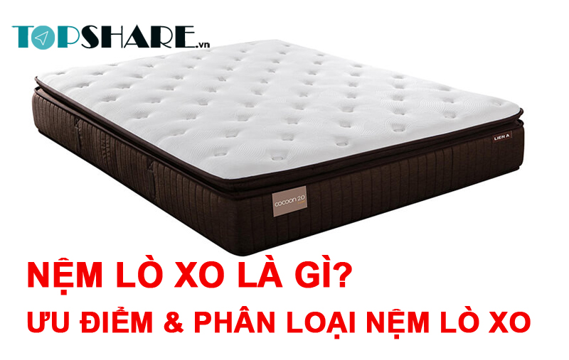 Nệm Lò Xo là gì? Ưu điểm, Phân loại & Báo giá Nệm Lò Xo 14 Nệm lò xo là gì? Ưu điểm & Phân loại Nệm Lò Xo