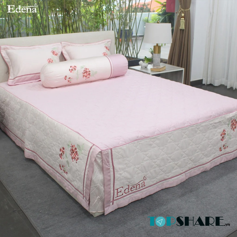 Drap Tencel là gì? Ưu điểm & Một số mẫu Drap Tencel đang được ưu chuộng hiện nay 11 Bộ ra bọc Edena Tencel