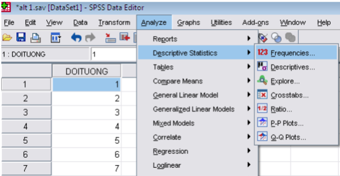 Hướng dẫn cách làm kiểm định phân phối chuẩn trong SPSS 16 Hướng dẫn cách làm kiểm định phân phối chuẩn trong SPSS 16