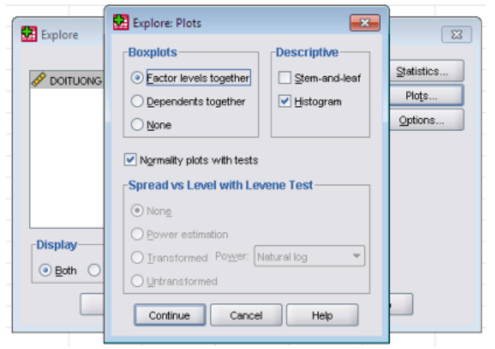 Hướng dẫn cách làm kiểm định phân phối chuẩn trong SPSS 27 Hướng dẫn cách làm kiểm định phân phối chuẩn trong SPSS 27
