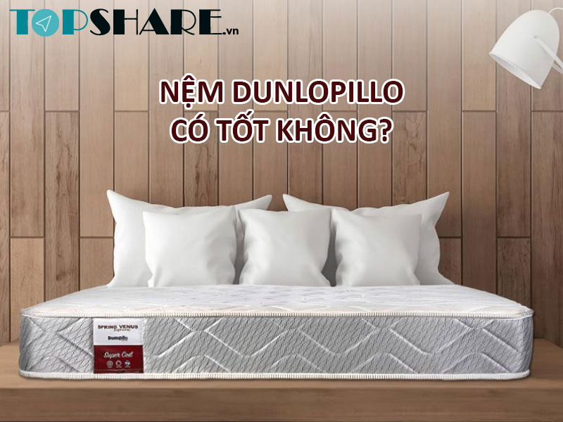 Nệm Dunlopillo có tốt không? Ưu điểm của nệm Dunlopillo 4 Nệm Dunlopillo có tốt không? Ưu điểm của nệm Dunlopillo