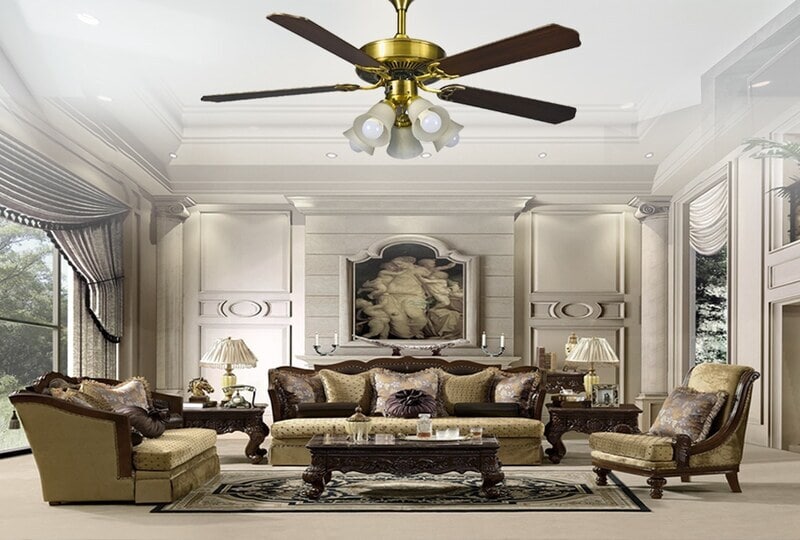 5+ Mẫu quạt trần đèn trang trí đẹp mà bạn không nên bỏ qua 11 Quạt trần có đèn Luxaire sang trọng đến từ Đài Loan