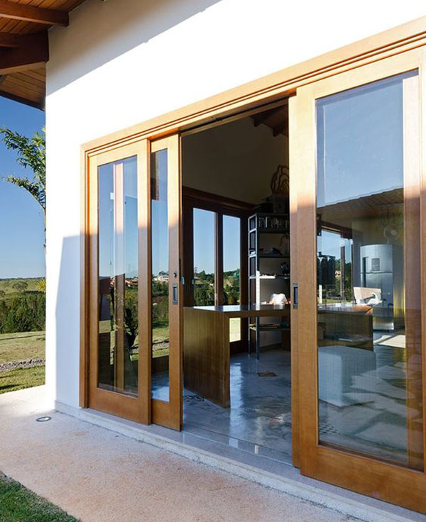 Top Những Mẫu Cửa Gỗ 4 Cánh Đẹp 2020 - Ai nhìn cũng mê 31 Mẫu cửa gỗ 4 cánh đẹp thiết kế theo phong cách hiện đại và đơn giản