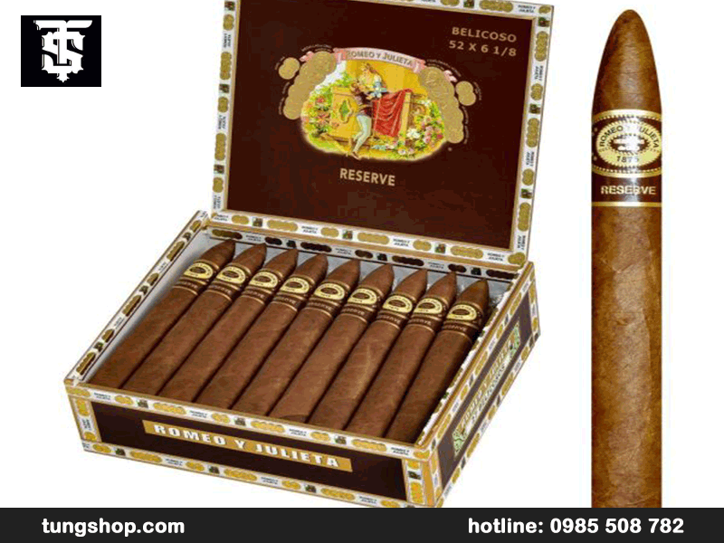 Tungshop.com địa chỉ bán Cigar Romeo Y Julieta 1875 chính hãng 6 Tungshop.com địa chỉ bán Cigar Romeo Y Julieta 1875 chính hãng 6