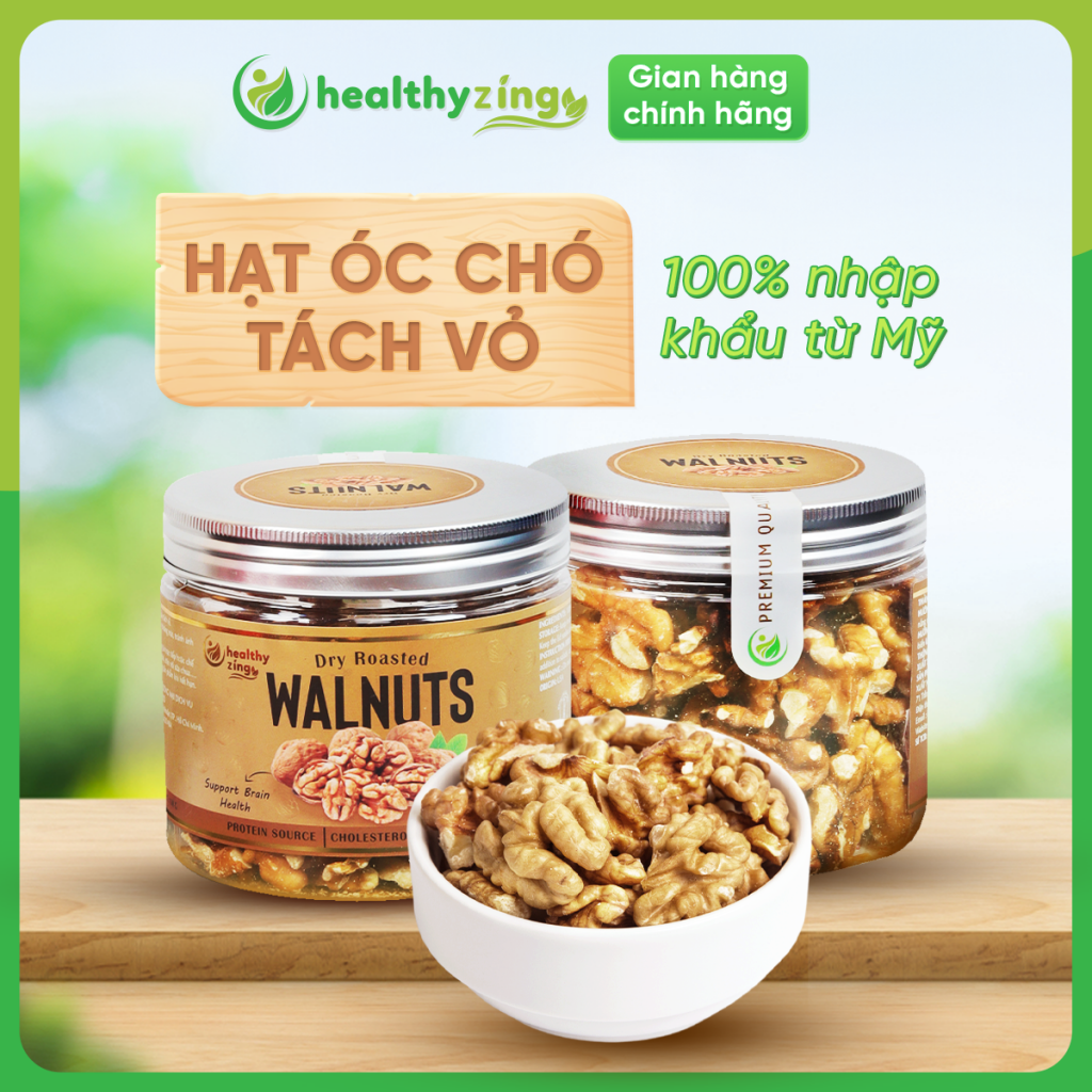 Mua các loại hạt dinh dưỡng chính hãng tại Golden Gerbera Mart 11 Hạt óc chó giúp giảm triệu chứng của các bệnh về thần kinh hiệu quả