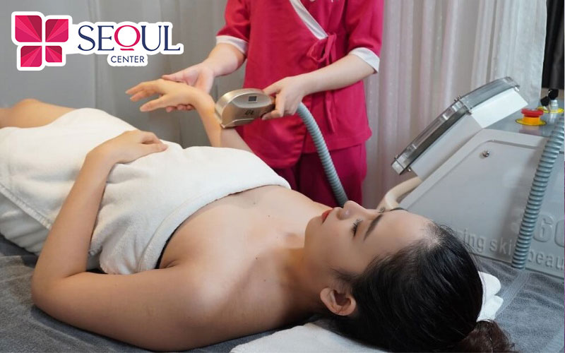 TOP 5 spa triệt lông uy tín nhất hiện nay 8 Công nghệ ánh sáng sinh học Elight tại Seoulspa được rất nhiều khách hàng yêu thích