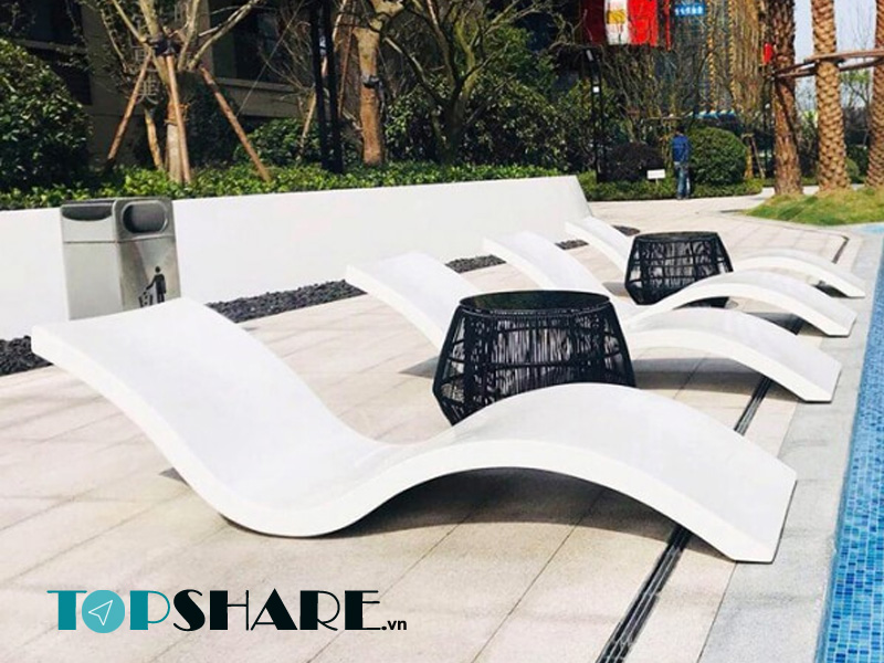 Ứng Dụng Vật Liệu Composite Trong Đời Sống & Công Nghiệp 16 Giường tắm nắng composite đẹp và bền bỉ