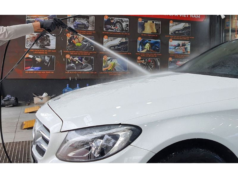 Máy rửa xe dây đai thường được dùng để làm gì? 6 Ứng dụng của máy rửa xe dây đai