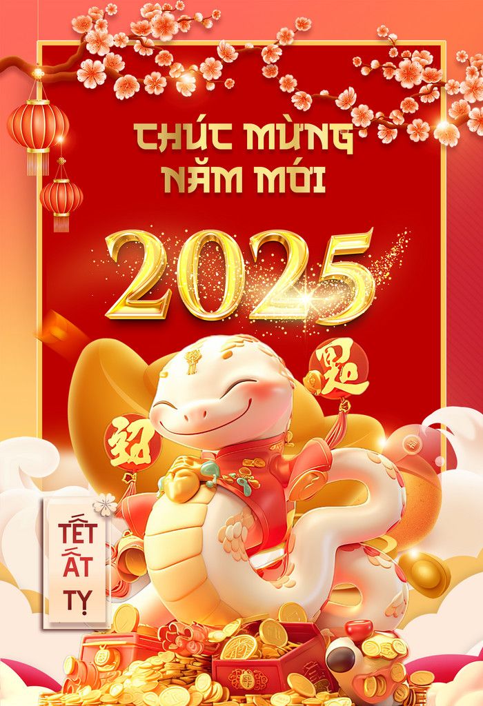 50+ Hình ảnh nền tết 2025 đẹp chất nhất 34 Hình nền chúc mừng năm mới 2025.